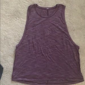 Lululemon muscle tee color purple. Seize 12